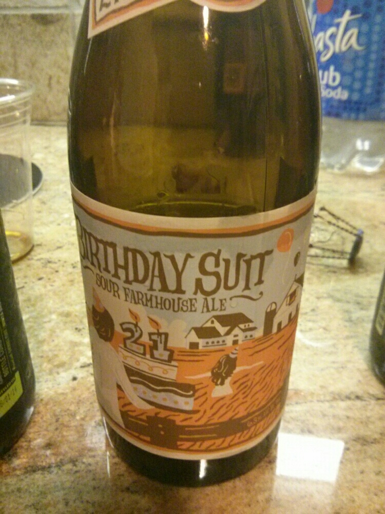 Birthday Suit Sour Farmhouse Ale (21st Anniversary)