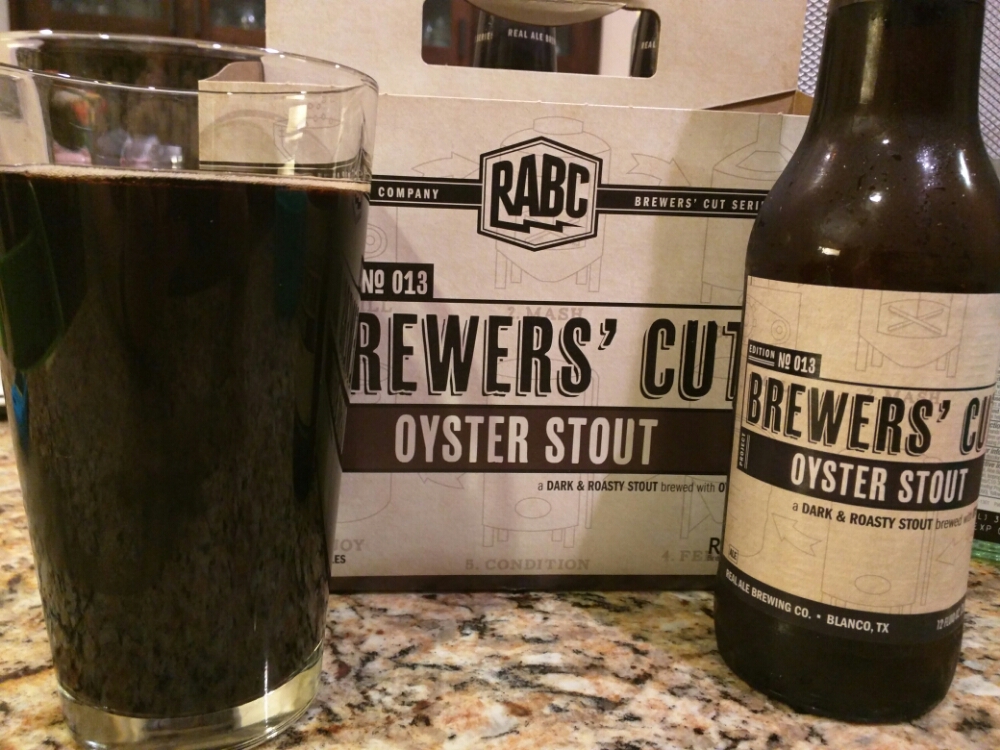 Brewers’ Cut No. 013 Oyster Stout