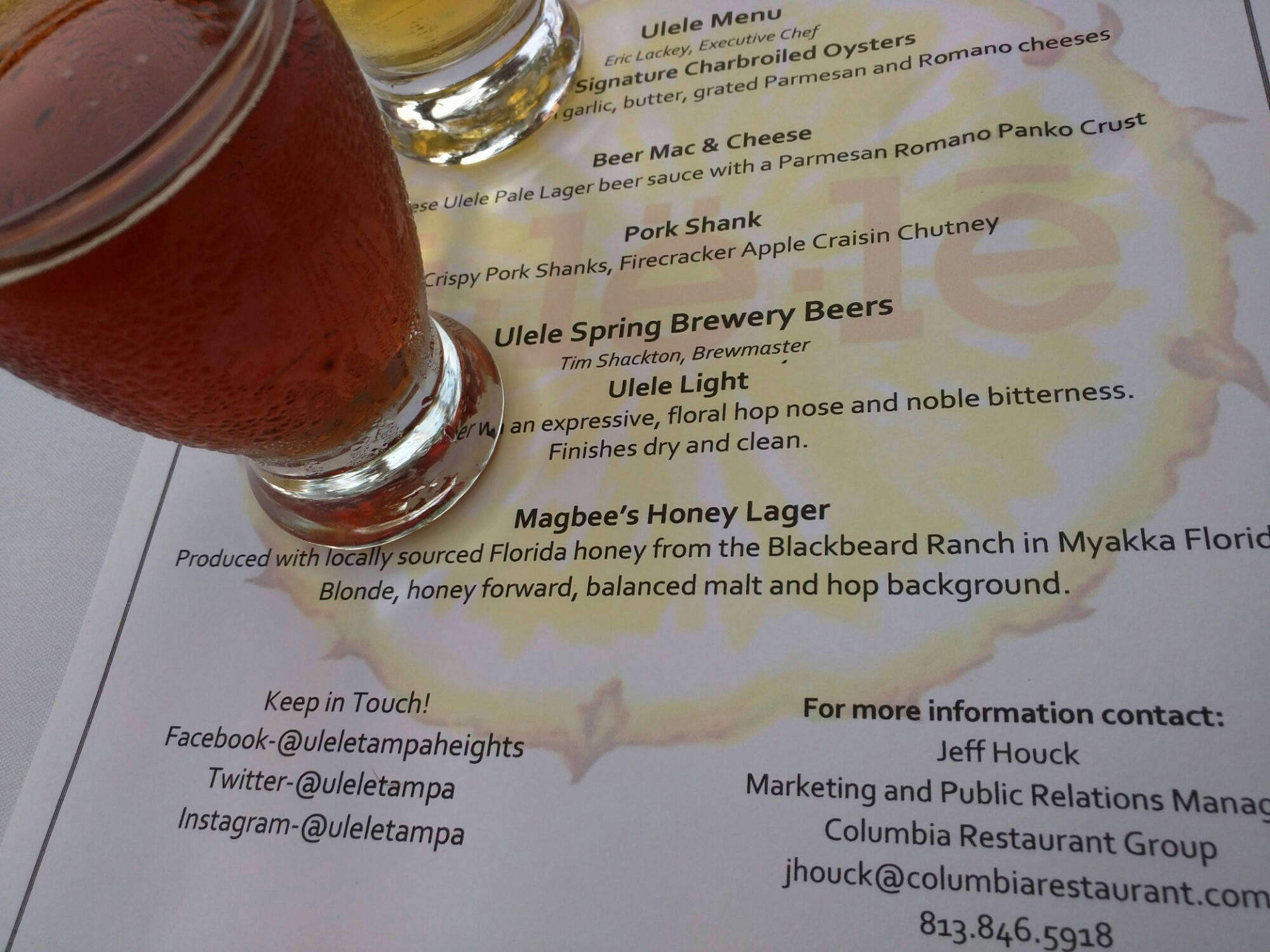 Magbee’s Honey Lager