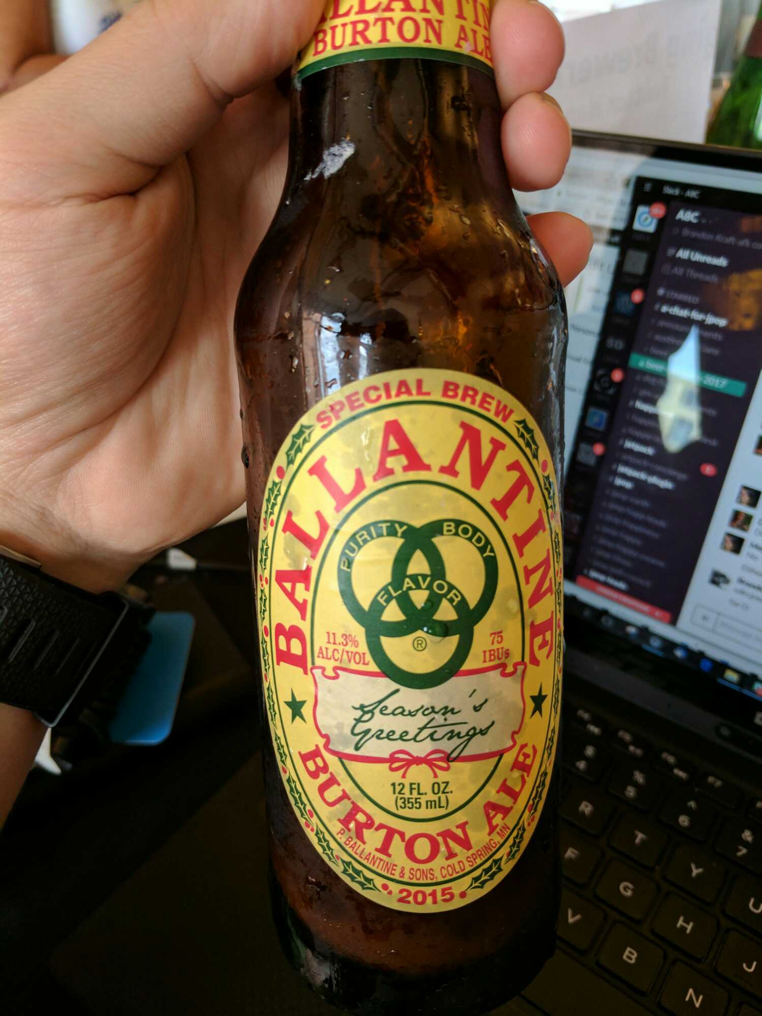 Ballantine Burton Ale (2015)