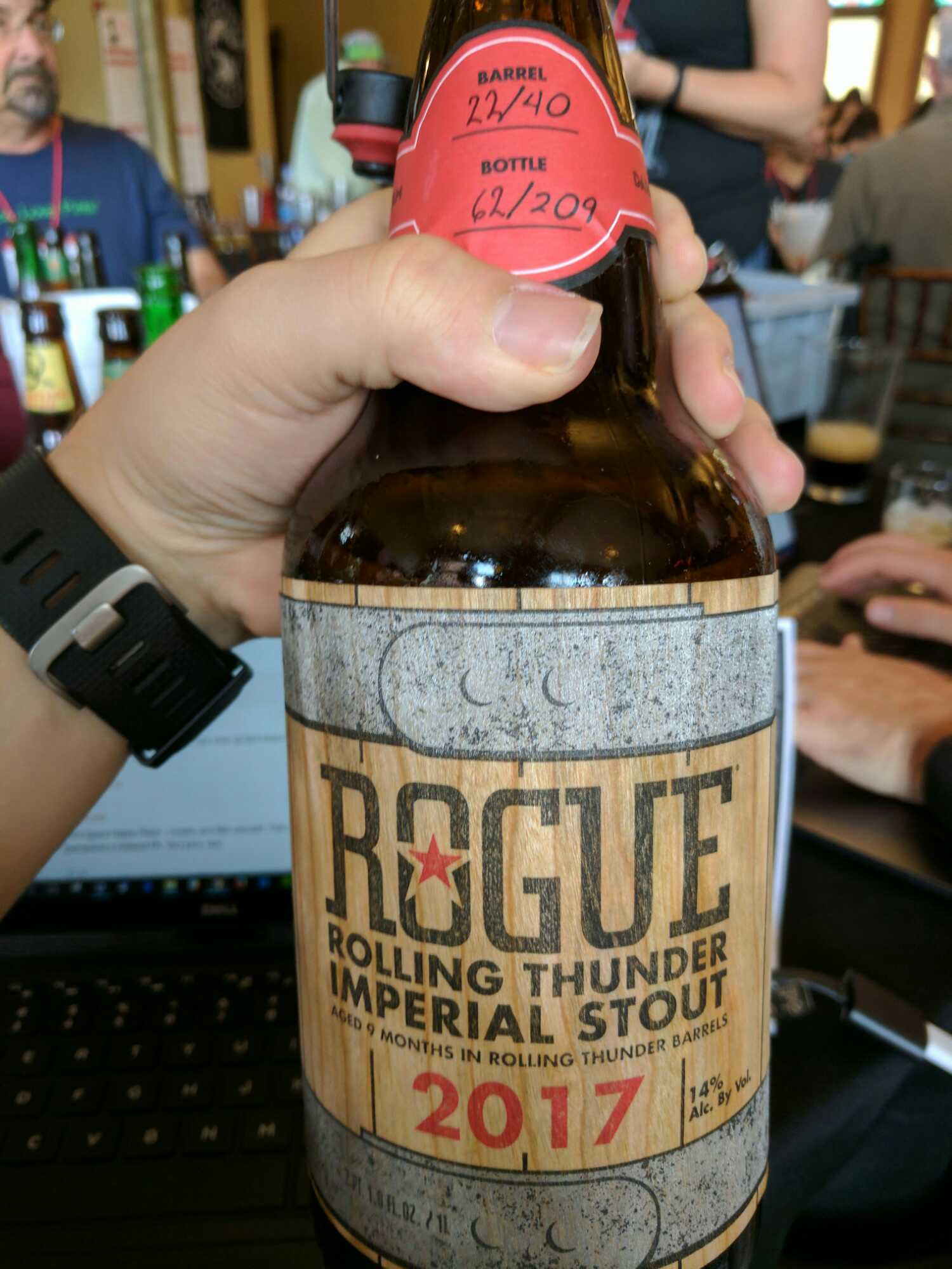 Rolling Thunder Imperial Stout (2017)