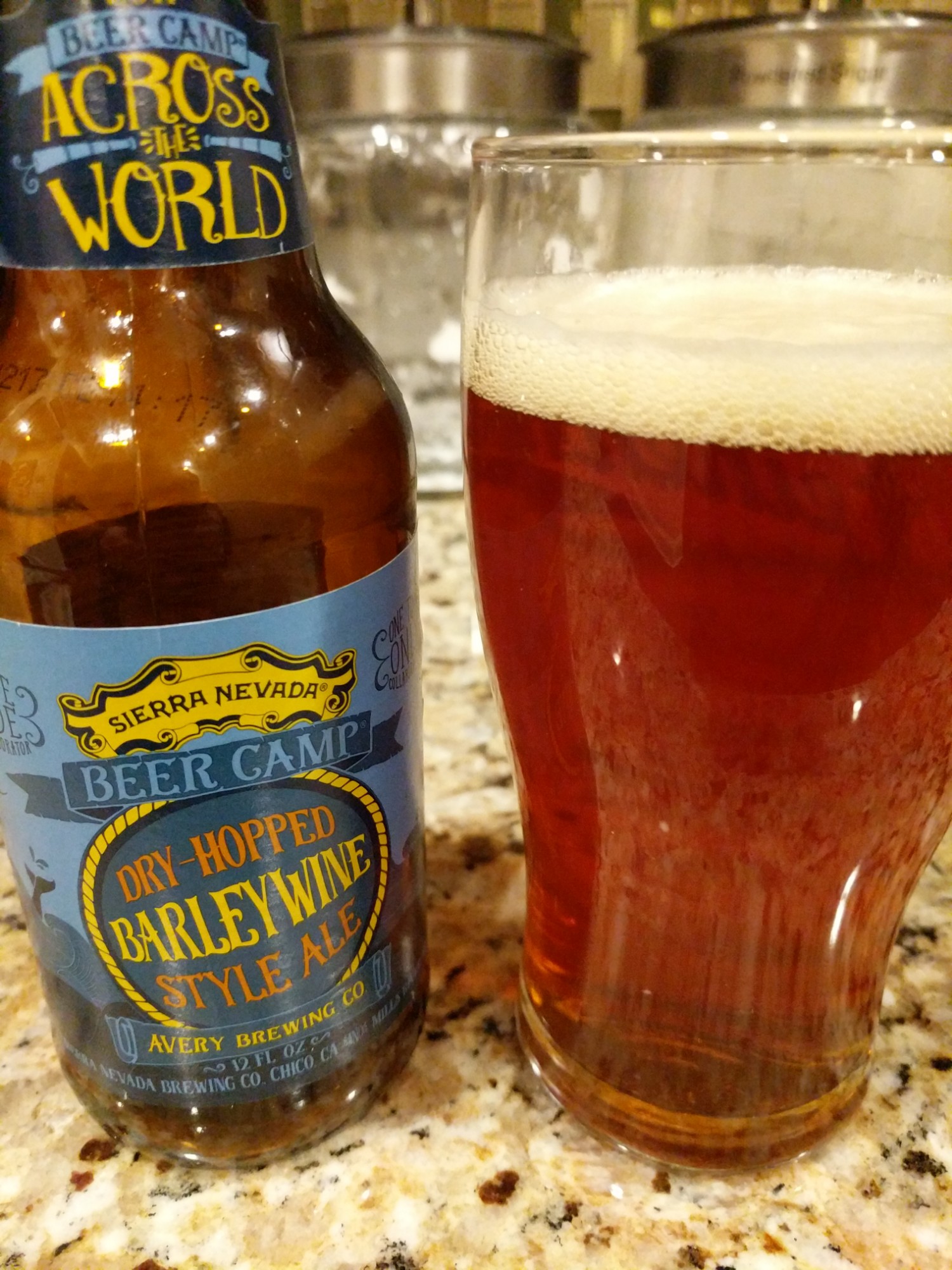 Beer Camp Across the World: Dry-Hopped Barleywine-Style Ale