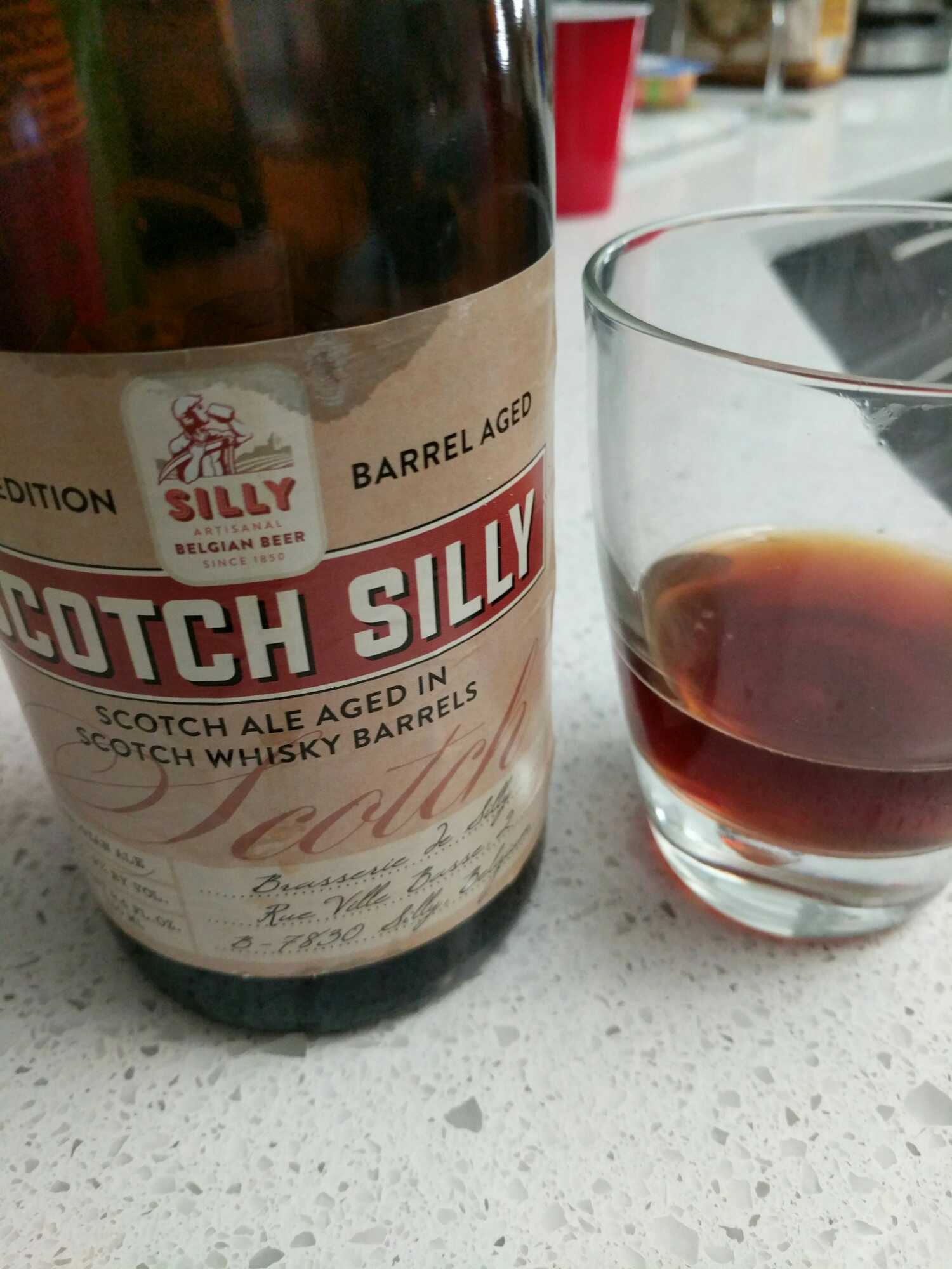 Scotch Whisky Barrel Aged Scotch Silly