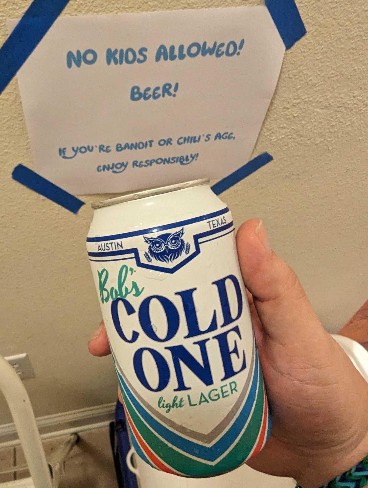 Bob’s Cold One